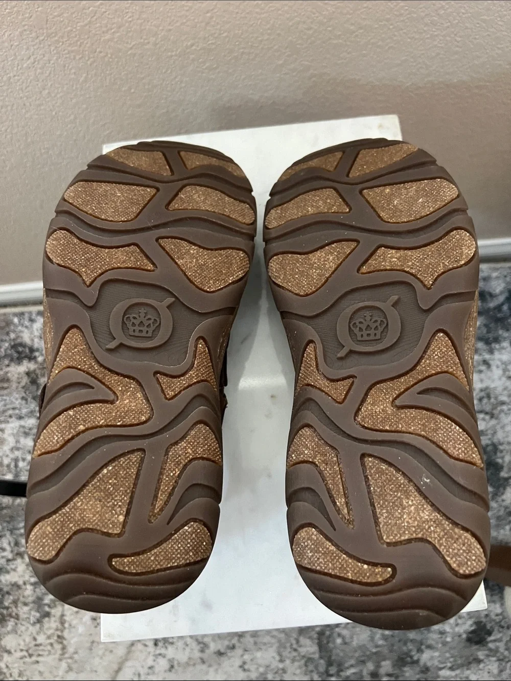 Mens Brown Leather Sandals